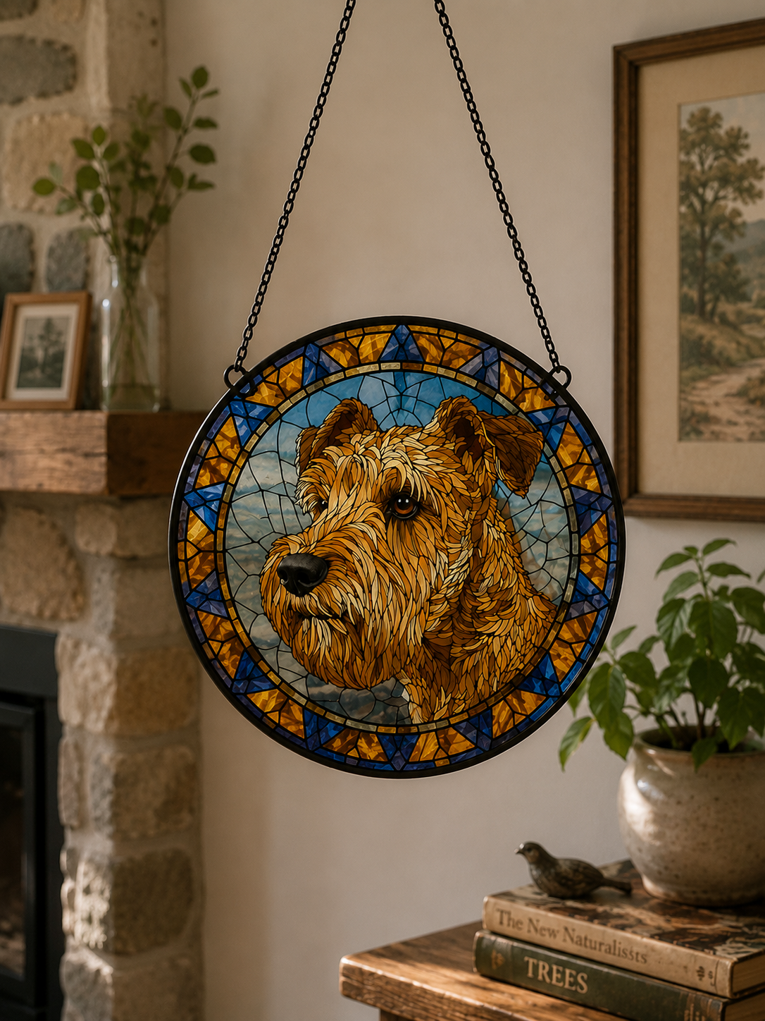 Maya's Sun Catching Dog Art - ✨Most Popular