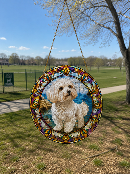 Maya's Sun Catching Dog Art - ✨Most Popular