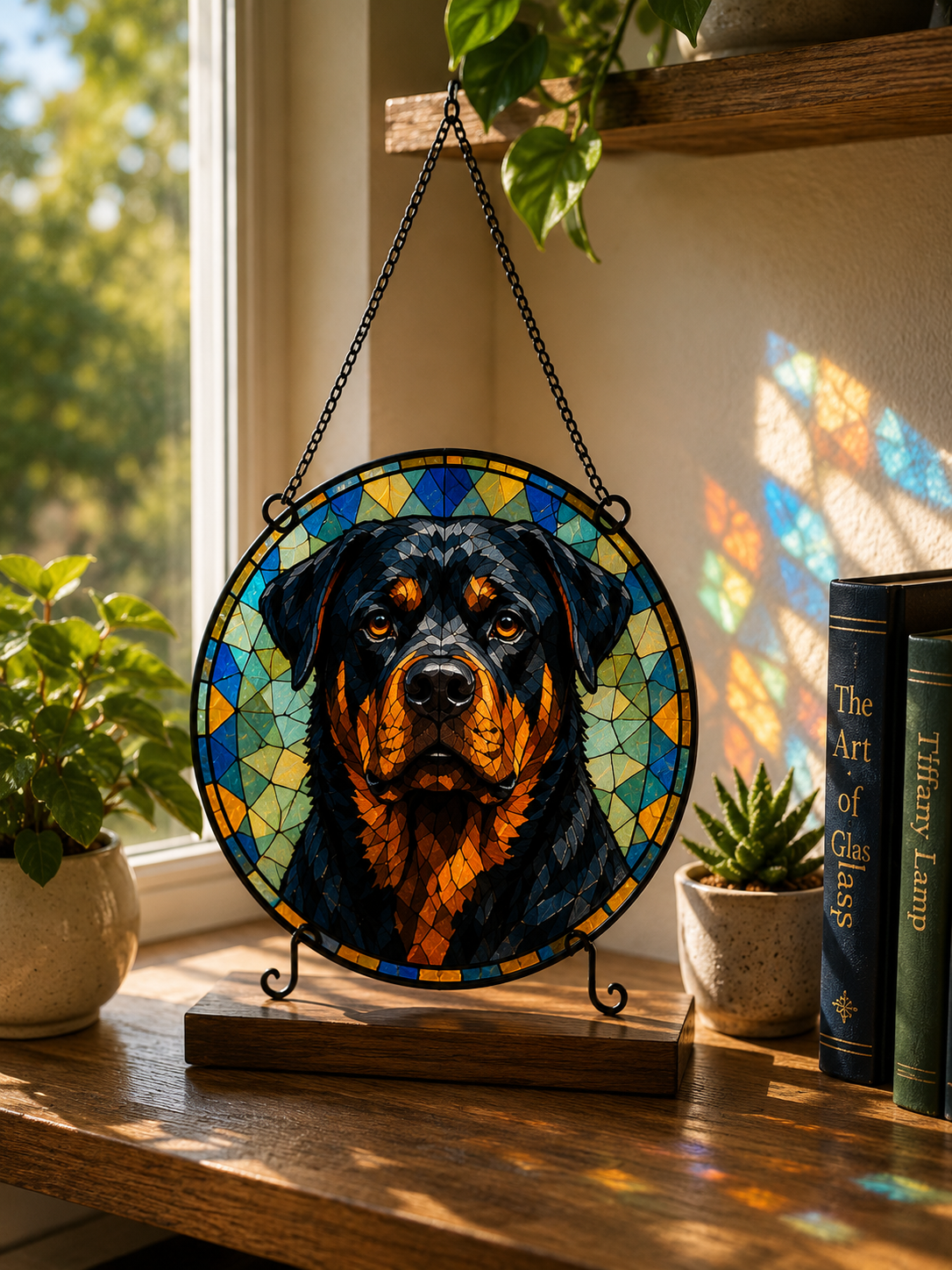 Maya's Sun Catching Dog Art - ✨Most Popular