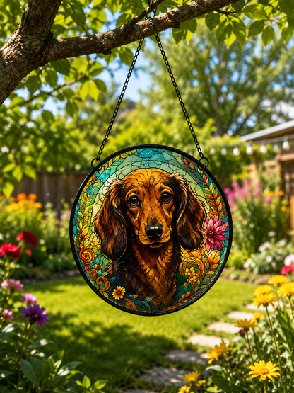 Maya's Sun Catching Dog Art - ✨Most Popular