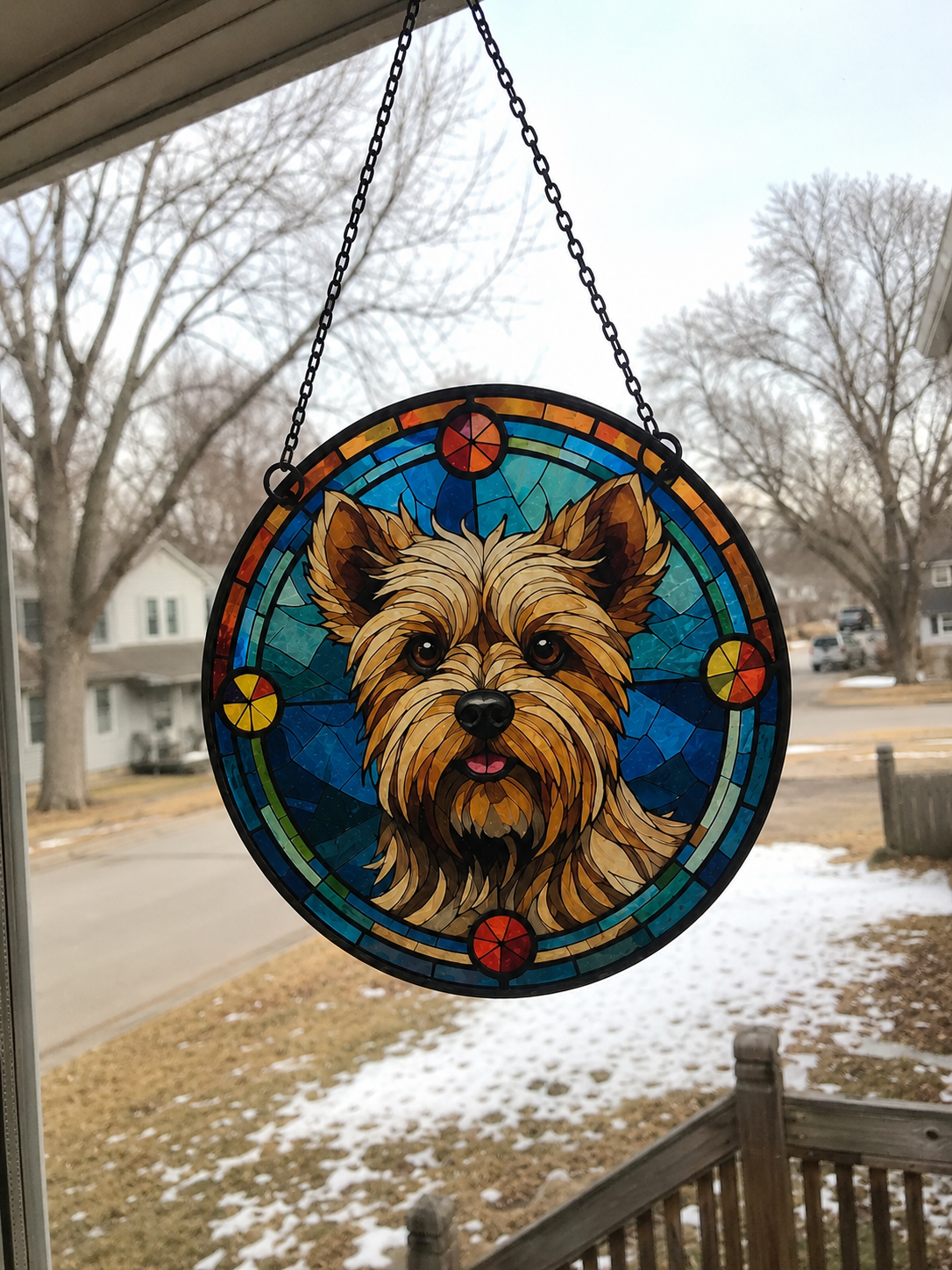 Maya's Sun Catching Dog Art - ✨Most Popular